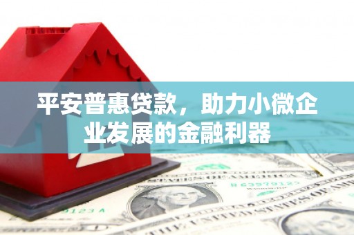 丁青平安普惠贷款，助力小微企业发展的金融利器