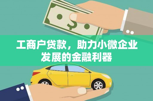 丁青工商户贷款，助力小微企业发展的金融利器