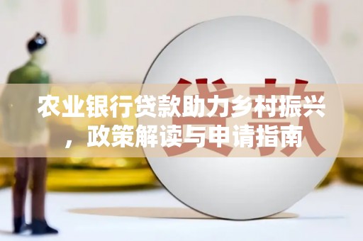 丁青农业银行贷款助力乡村振兴，政策解读与申请指南