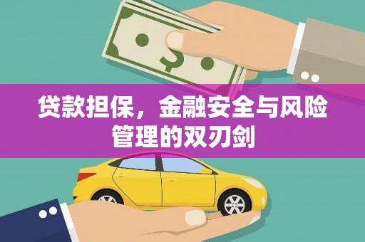 丁青贷款担保，金融安全与风险管理的双刃剑