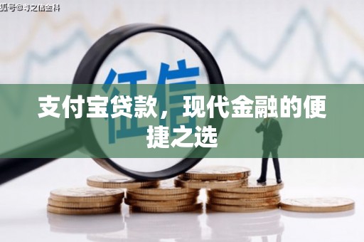 丁青支付宝贷款，现代金融的便捷之选