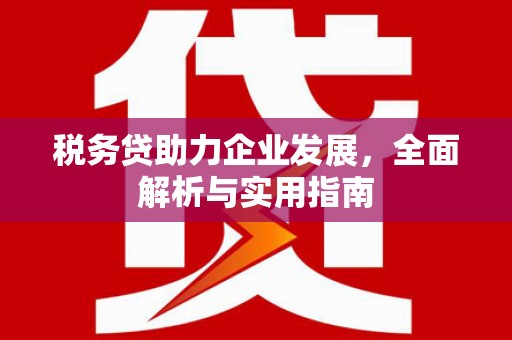 丁青税务贷助力企业发展，全面解析与实用指南
