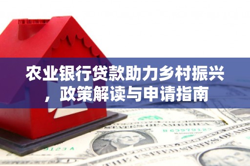 丁青农业银行贷款助力乡村振兴，政策解读与申请指南