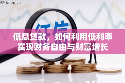 丁青低息贷款，如何利用低利率实现财务自由与财富增长